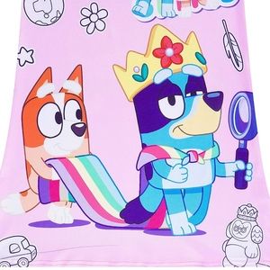 Little Girls Princess Dress (Bluey)